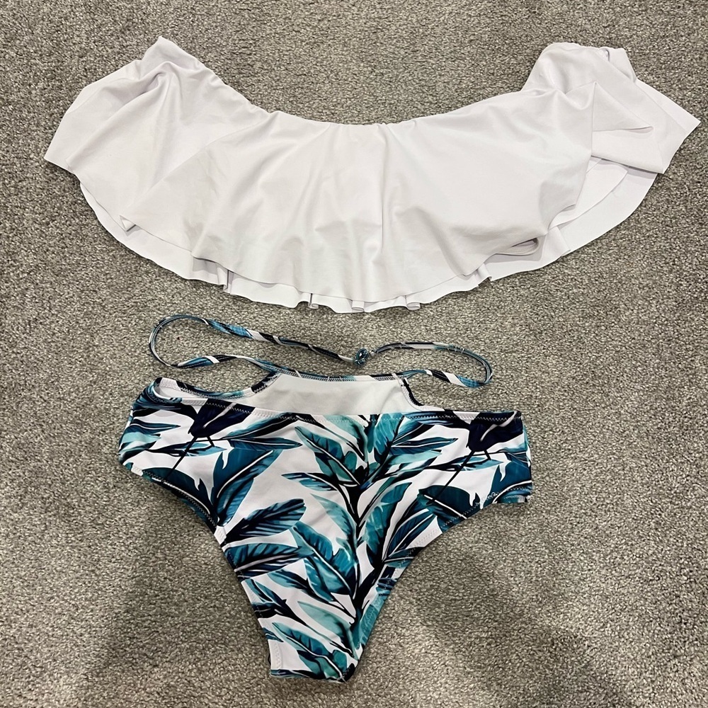 Two Piece Swim Suit XL